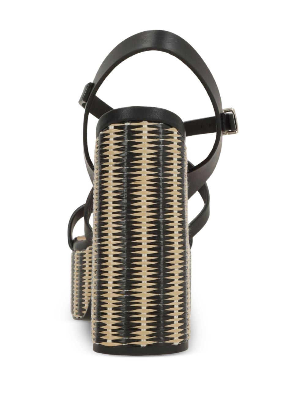 Sandali Felisa con plateau in nero Castañer - donna 