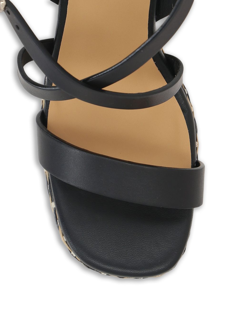 Sandali Felisa con plateau in nero Castañer - donna 