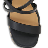 Sandali Felisa con plateau in nero Castañer - donna 