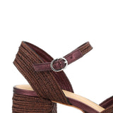 Sandali Vallita in marrone Castañer - donna 