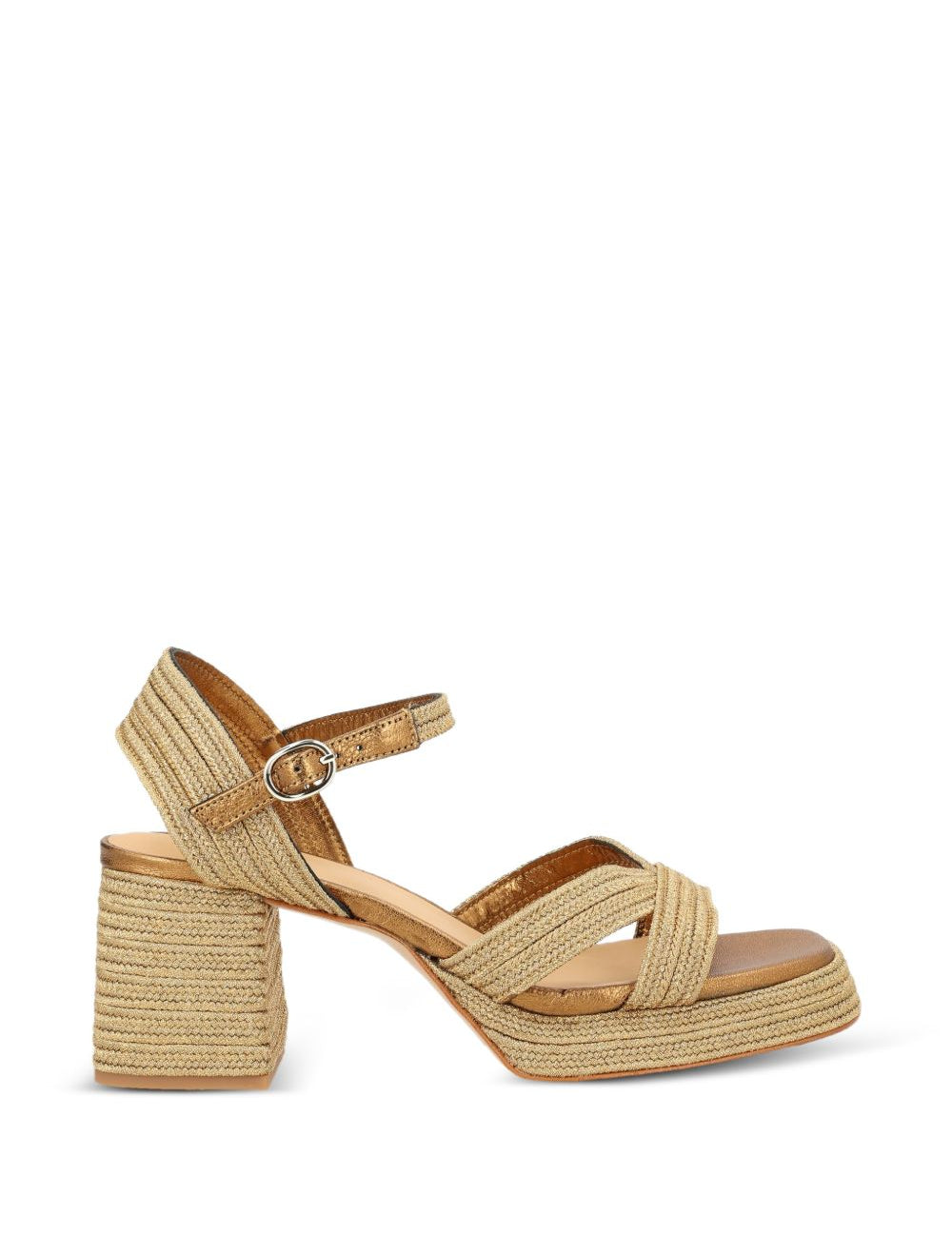Sandali vallita con cinturino alla caviglia in beige Castañer - donna 