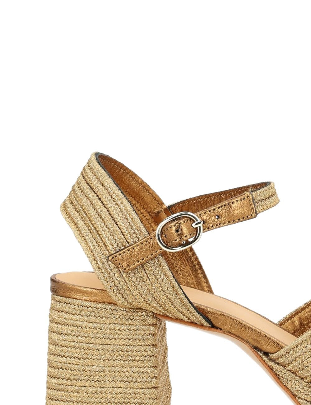 Sandali vallita con cinturino alla caviglia in beige Castañer - donna 