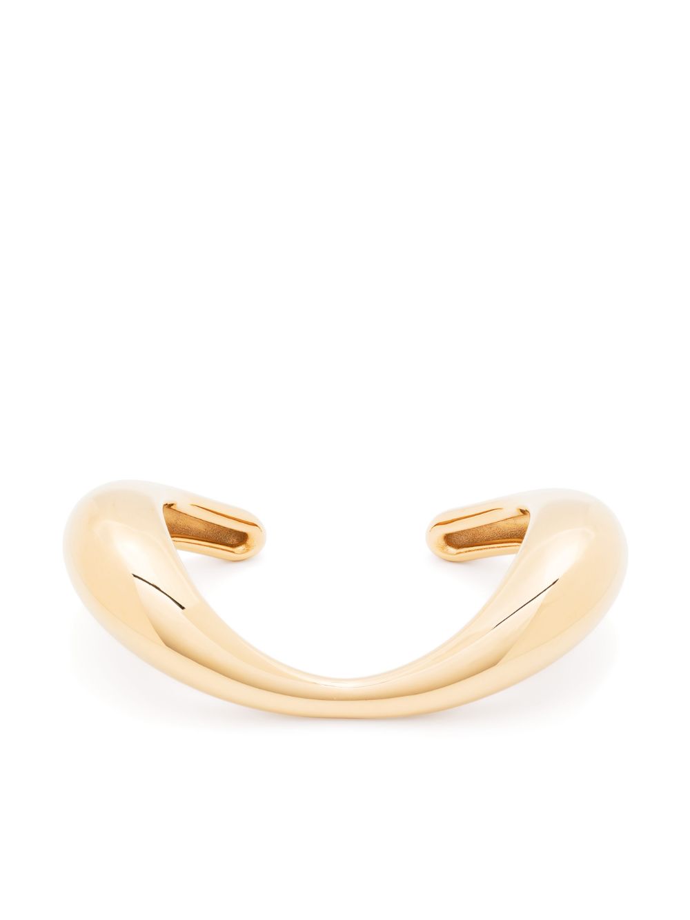 Bracciale rigido Lips placcato oro in oro Charlotte chesnais - donna 