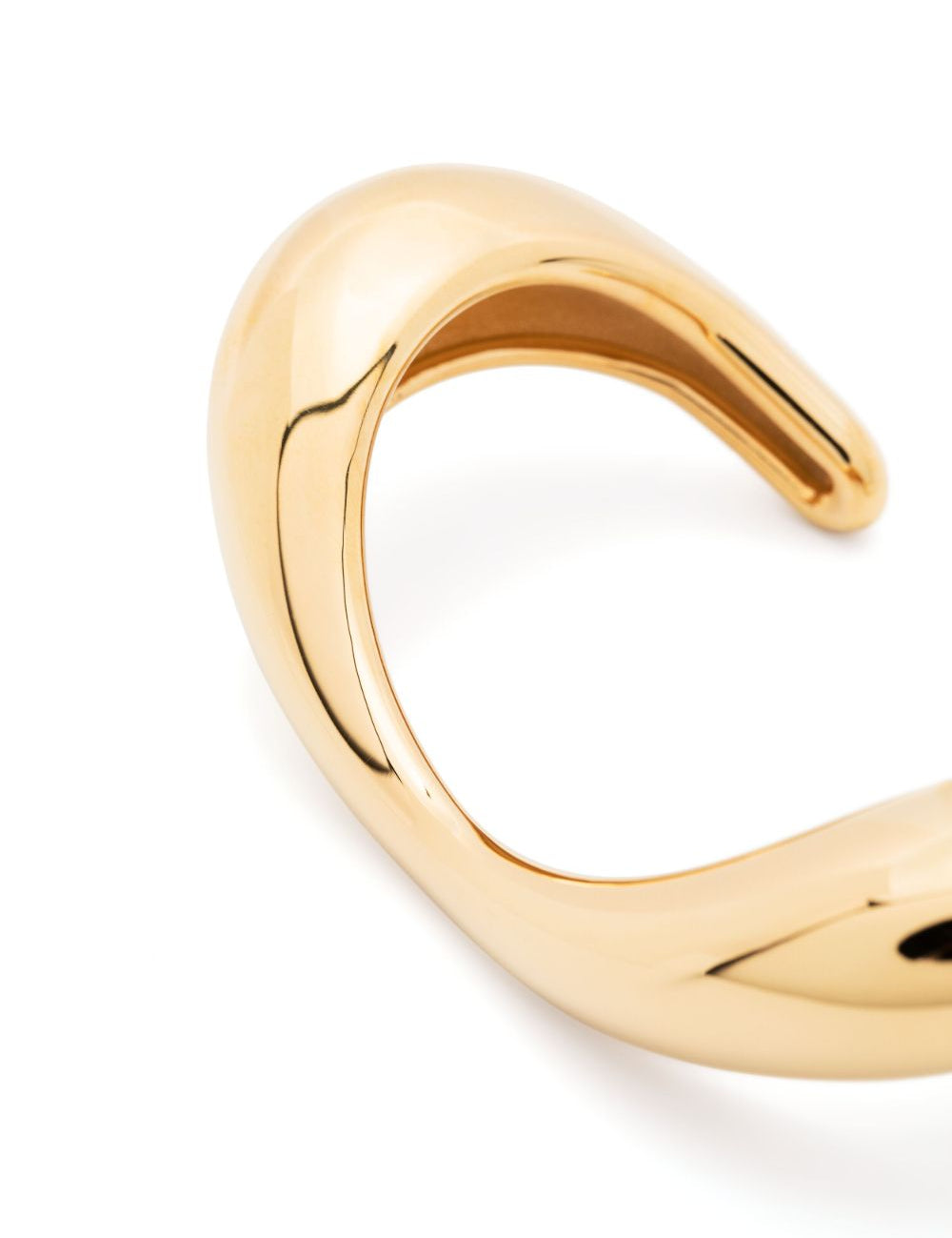 Bracciale rigido Lips placcato oro in oro Charlotte chesnais - donna 