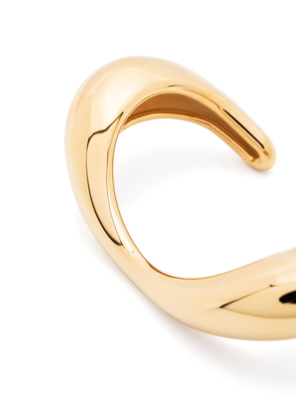 Bracciale rigido Lips placcato oro in oro Charlotte chesnais - donna 