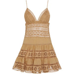 Abito corto Isca in marrone Charo ruiz - donna 