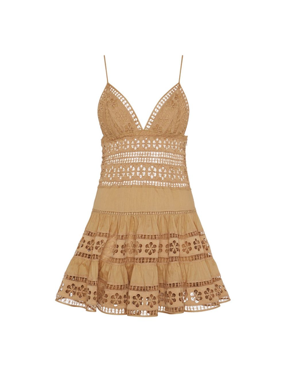 Abito corto Isca in marrone Charo ruiz - donna 
