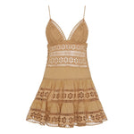 Abito corto Isca in marrone Charo ruiz - donna 