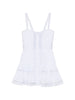Mini abito lenora con dettagli in pizzo in bianco Charo ruiz ibiza 1989 - donna