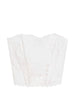 Charo Ruiz Ibiza 1989 Kai Broderie-Anglaise Corset Top in White - Woman