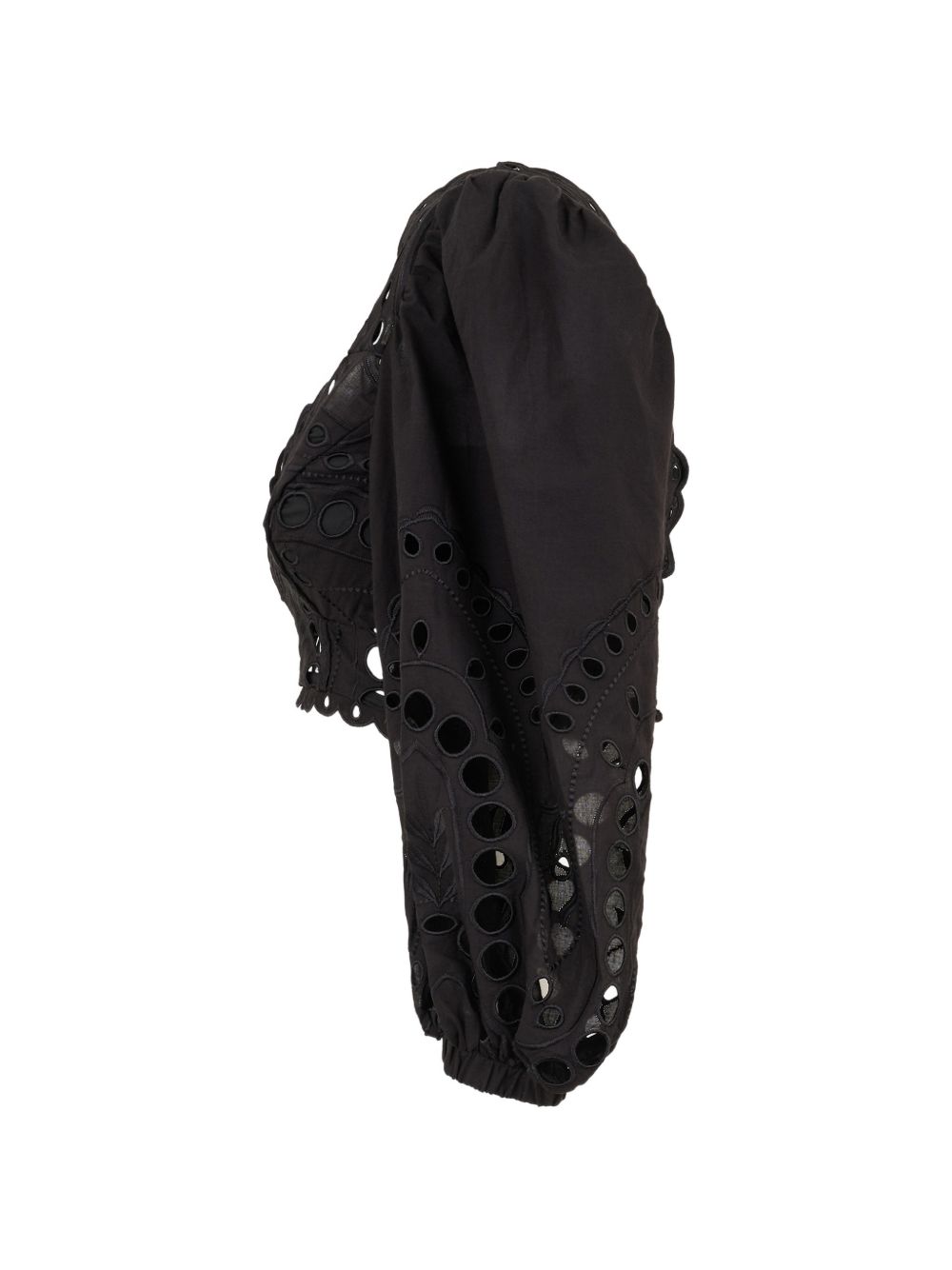 Top Luna con ricamo in nero Charo ruiz ibiza 1989 - donna 