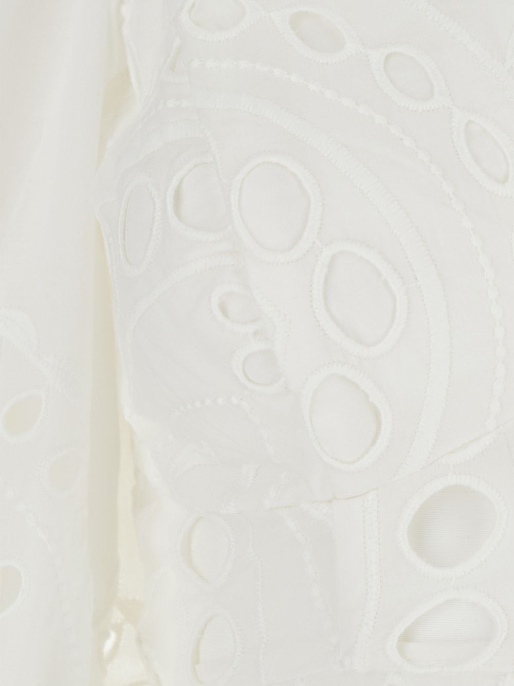 Top crop con occhielli in bianco Charo ruiz ibiza 1989 - donna 