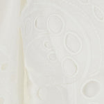 Top crop con occhielli in bianco Charo ruiz ibiza 1989 - donna 