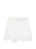 Dune Shorts with Belt in White Charo Ruiz Ibiza 1989 - Woman
