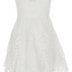 Mini abito bail con dettagli in pizzo in bianco Charo ruiz ibiza 1989 - donna 