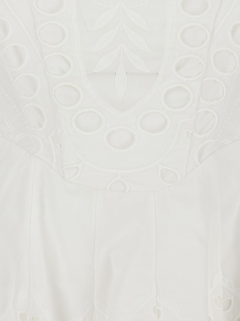 Mini abito bail con dettagli in pizzo in bianco Charo ruiz ibiza 1989 - donna 