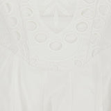 Mini abito bail con dettagli in pizzo in bianco Charo ruiz ibiza 1989 - donna 