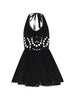 Sandlight short dress in black by Charo Ruiz - women