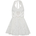 Abito corto sandlight in nero charo ruiz - donna 