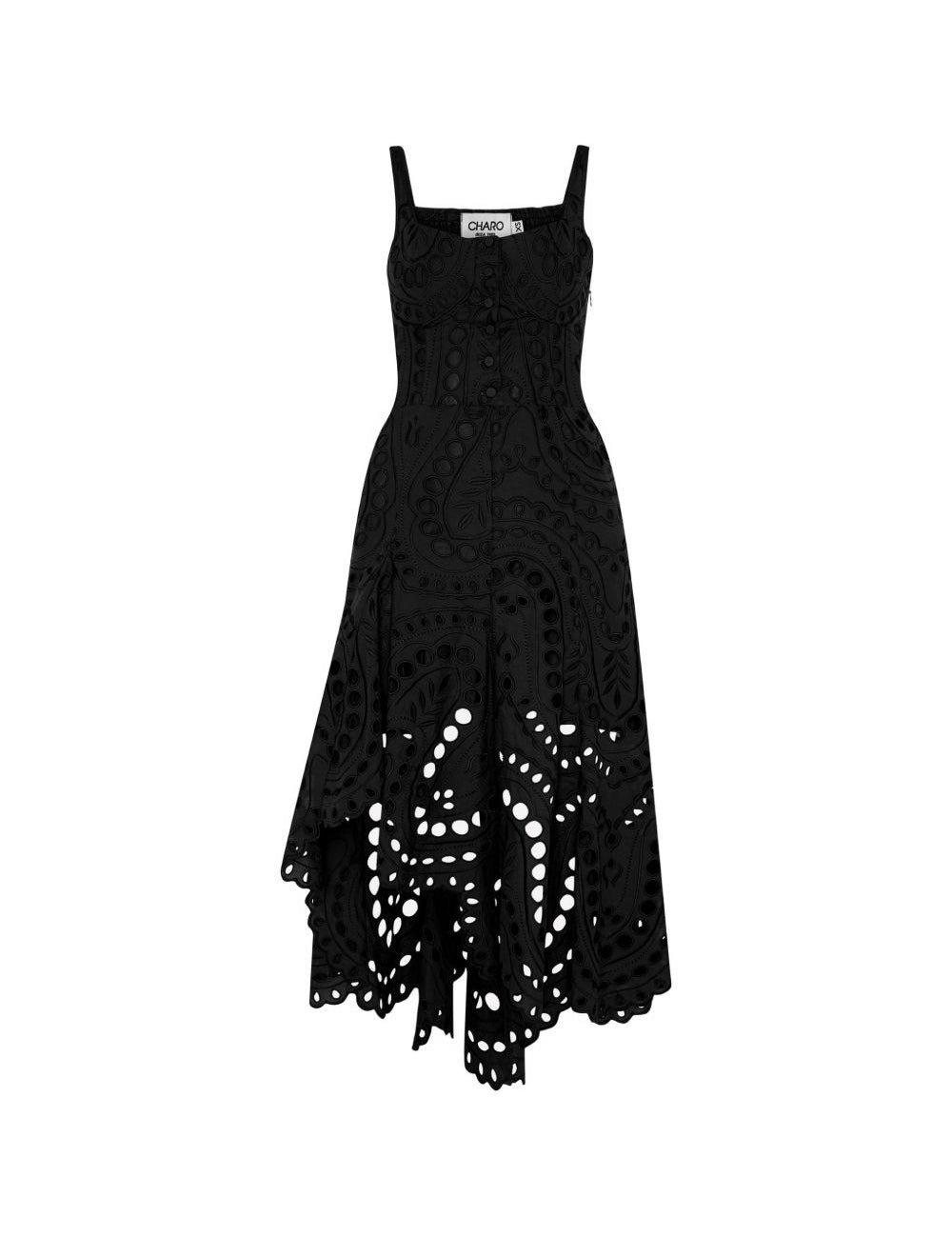 Abito Ayla in nero charo ruiz - donna 
