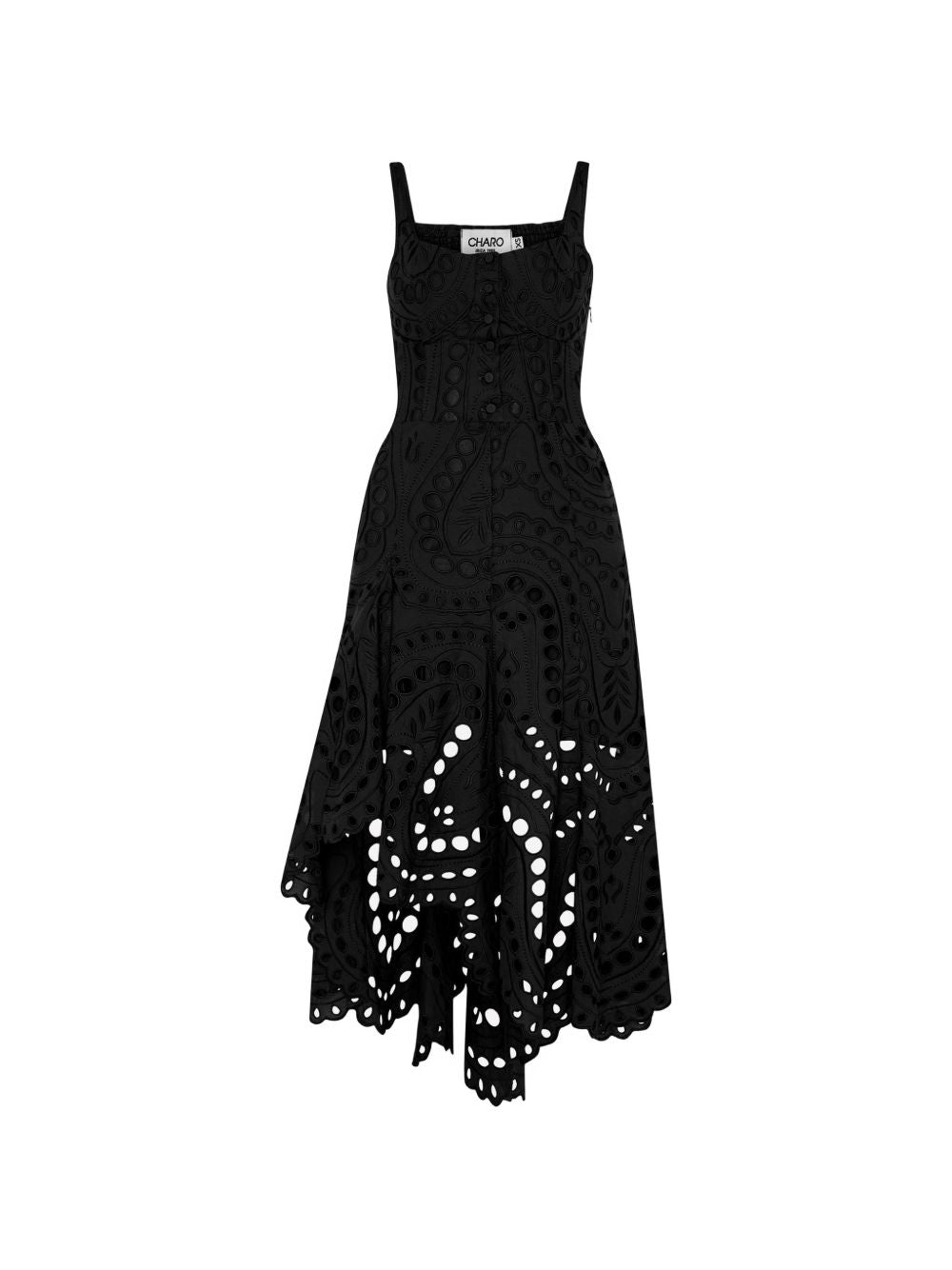 Abito Ayla in nero charo ruiz - donna 