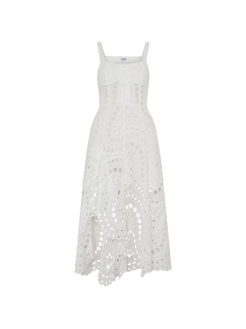 Abito ayla in bianco charo ruiz - donna 