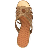 Sandali con intreccio in oro Chie mihara - donna 