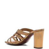 Sandali con intreccio in oro Chie mihara - donna 
