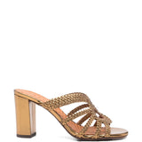 Sandali con intreccio in oro Chie mihara - donna 