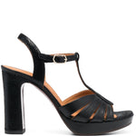 Sandali in pelle cafra in nero Chie mihara - donna 