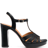 Sandali in pelle cafra in nero Chie mihara - donna 
