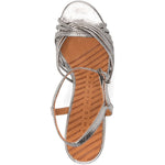 Sandali con tacco alto in argento Chie mihara - donna 