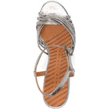 Sandali con tacco alto in argento Chie mihara - donna 