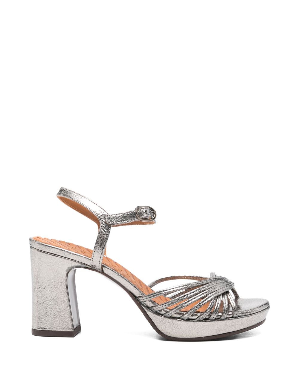 Sandali con tacco alto in argento Chie mihara - donna 