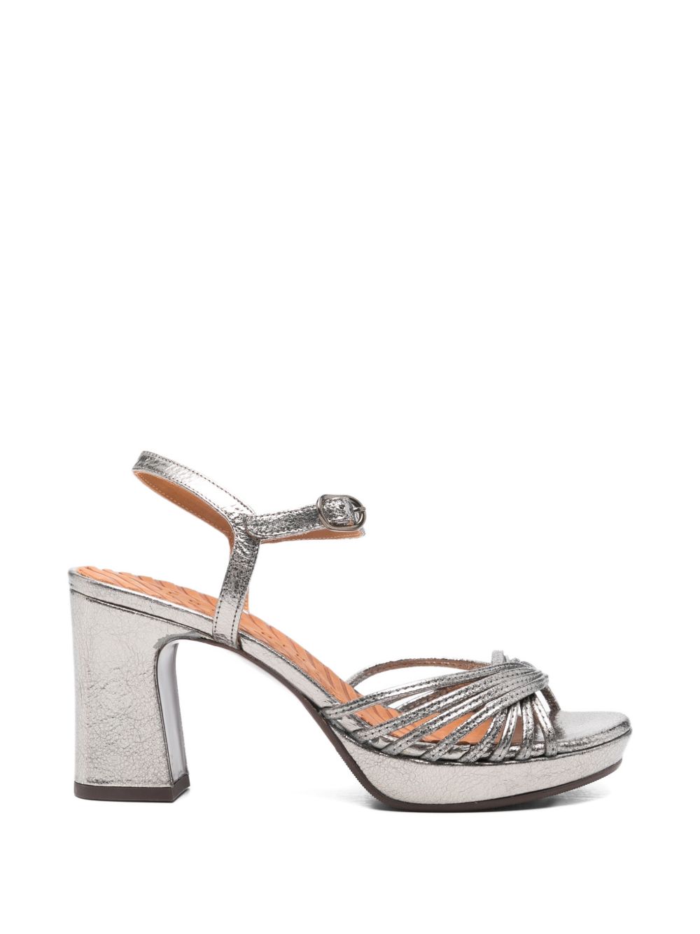 Sandali con tacco alto in argento Chie mihara - donna 