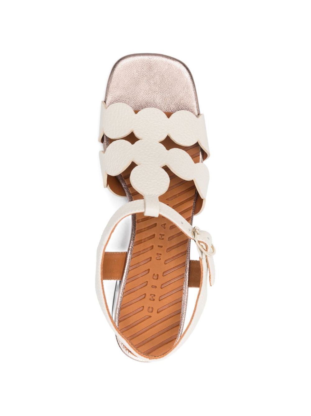 Sandali con tacco alto in beige Chie mihara - donna 