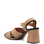 Sandali con cinturini incrociati in beige Chie mihara - donna 