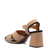 Sandali con cinturini incrociati in beige Chie mihara - donna 