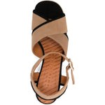 Sandali con cinturini incrociati in beige Chie mihara - donna 