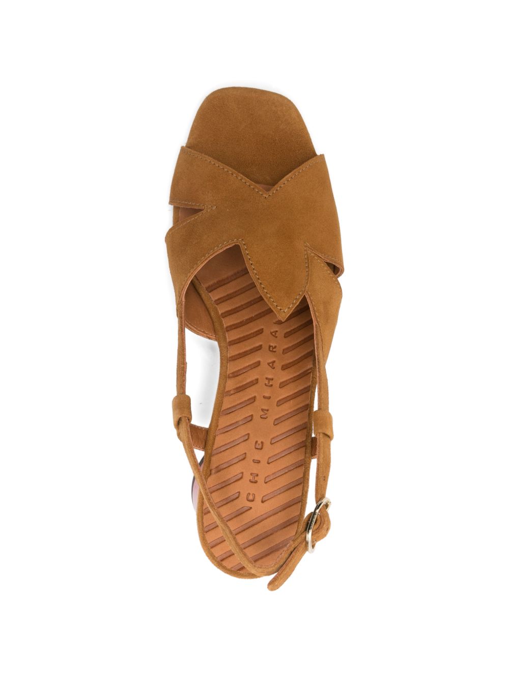 Sandali con dettaglio taglio in marrone Chie mihara - donna 