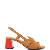 Sandali con dettaglio taglio in marrone Chie mihara - donna 