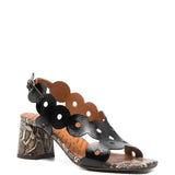 Sandali a smerlo in nero Chie mihara - donna 