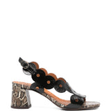 Sandali a smerlo in nero Chie mihara - donna 