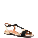 Sandali con cinturino in nero e oro Chie mihara - donna 