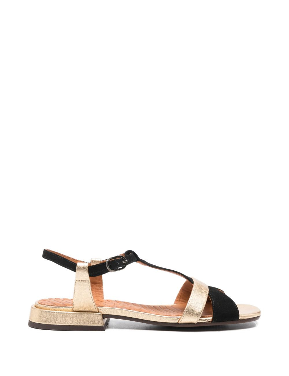 Sandali con cinturino in nero e oro Chie mihara - donna 