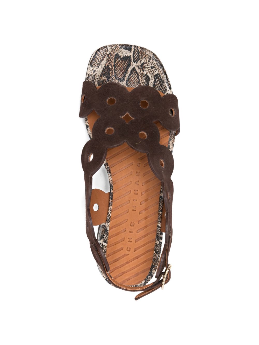 Sandali con motivo animalier Chie mihara - donna 