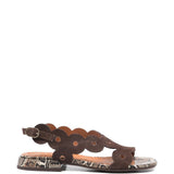 Sandali con motivo animalier Chie mihara - donna 