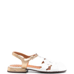 Sandali con cinturino in bianco e oro Chie mihara - donna 