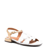 Sandali con cinturino in bianco e oro Chie mihara - donna 