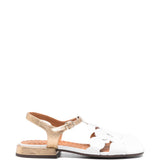 Sandali con cinturino in bianco e oro Chie mihara - donna 